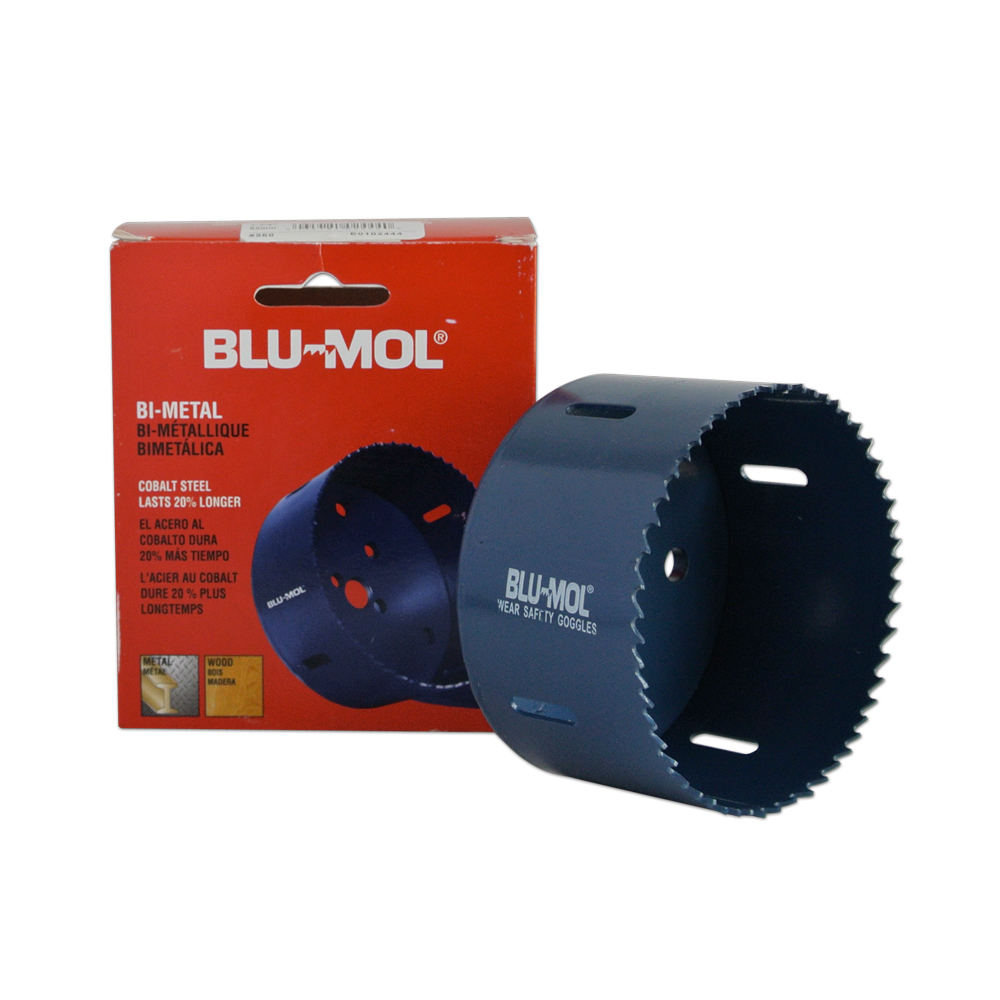 BLU-MOL HIGH SPEED STEEL 512 HOLE SAW 3/4" 19MM Details about   2Pcs NEW OLD STOCK 