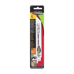 BLU-MOL Xtreme 6 in. Bi-Metal Reciprocating Saw Blade 10 TPI - 1 pk