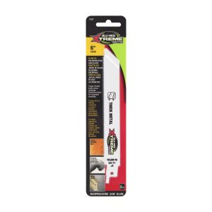 BLU-MOL Xtreme 6 in. Bi-Metal Reciprocating Blade 14 TPI - 1 pk