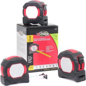 BLU-MOL Xtreme Heavy-Duty Tape Measure Set - 3 pc