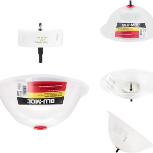 4-1/4" Bi-Metal Recessed Light Kit with Dust Bowl