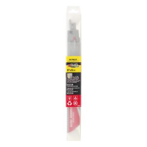 BLU-MOL Xtreme 9" Carbide Recip Blades for Metal Cutting - 10 pk