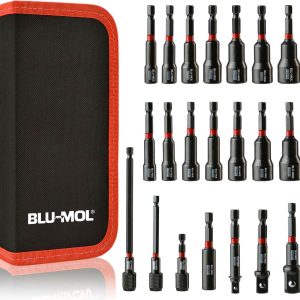 BLU-MOL® Magnetic Nut Driver Set - 21 pc