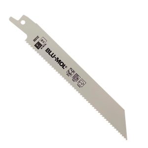 6" BLU-MOL Bi-Metal Reciprocating Saw Blade 10 TPI - 5PK
