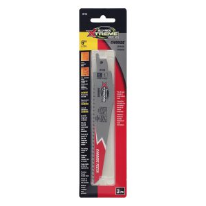 6" BLU-MOL XTREME Carbide Reciprocating Saw Blade 6 TPI - 3PK