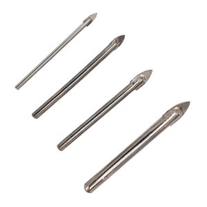 Carded Blu-Mol Glass and Tile Drill Bit Set 4-Piece