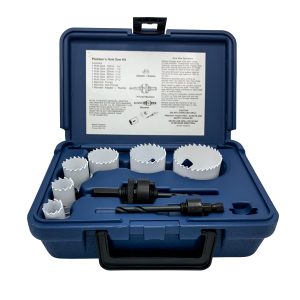 Boxed Blu-Mol Xtreme Bi-Metal Hole Saw 9 Piece Plumber's Kit