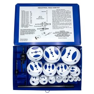 Boxed Blu-Mol Xtreme Bi-Metal Hole Saw Industrial Kits, 20-Piece