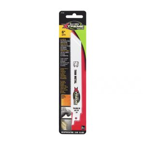 BLU-MOL Xtreme 6 in. Bi-Metal Reciprocating Saw Blade 24 TPI - 1 pk