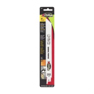 BLU-MOL Xtreme 8 in. Bi-Metal Reciprocating Saw Blade 10/14 TPI - 1 pk